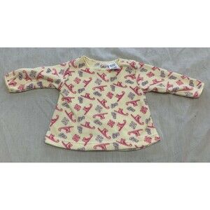 GIRLS FLEECE SWEATSHIRT SIZE 3-6 MONTHS